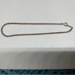 Starting Silver 8 1/2 inch anklet (309)